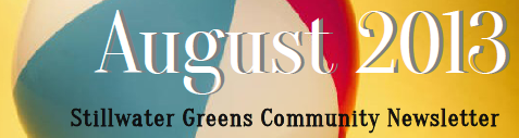 August 2013 Newsletter