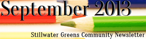 September 2013 Newsletter