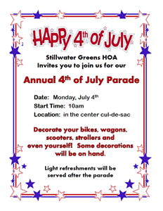 Fourth of July Flyer