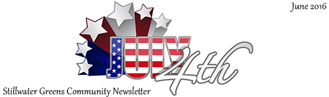 June 2016 Newsletter